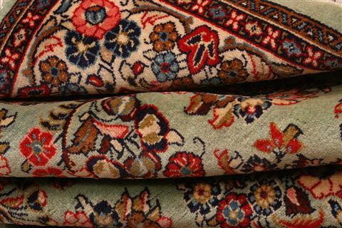 Sarouk Red Hand Knotted 45 X 610 Area Rug 100-22553 Image 7