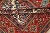 Sarouk Red Hand Knotted 65 X 67  Area Rug 100-22555 Thumb 3