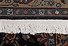 Tabriz Black Runner Hand Knotted 27 X 119  Area Rug 250-22562 Thumb 2