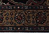 Tabriz Black Runner Hand Knotted 27 X 119  Area Rug 250-22562 Thumb 4