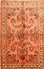 Sarouk Red Hand Knotted 52 X 84  Area Rug 100-22565 Thumb 0