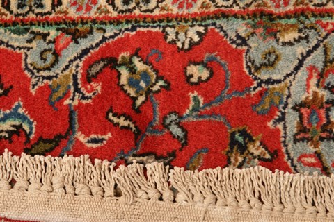 Sarouk Red Hand Knotted 45 X 69 Area Rug 100-22569 Image 7