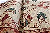 Pishavar Beige Runner Hand Knotted 25 X 97  Area Rug 250-22572 Thumb 11