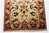 Pishavar Beige Runner Hand Knotted 25 X 97  Area Rug 250-22572 Thumb 6