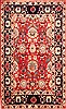 Varamin Red Hand Knotted 47 X 76  Area Rug 100-22583 Thumb 0