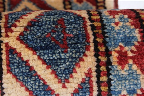 Kazak Red Runner Hand Knotted 26 X 94 Area Rug 250-22588 Image 11