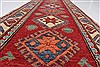 Kazak Red Runner Hand Knotted 26 X 94  Area Rug 250-22588 Thumb 2