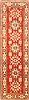 Kazak Red Runner Hand Knotted 26 X 94  Area Rug 250-22588 Thumb 0