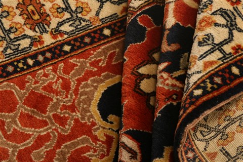 Tabriz Red Hand Knotted 311 X 511  Area Rug 253-22589 Image 4