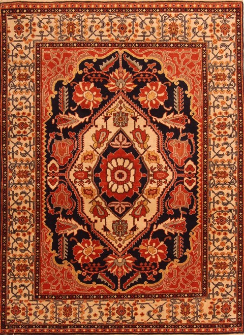 Tabriz Red Hand Knotted 311 X 511  Area Rug 253-22589 Image 0
