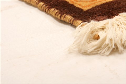 Pishavar Brown Hand Knotted 310 X 61 Area Rug 100-22591 Image 1