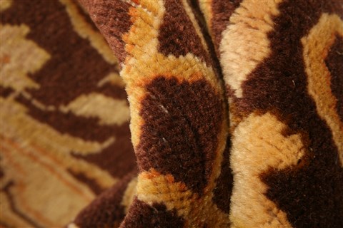 Pishavar Brown Hand Knotted 310 X 61 Area Rug 100-22591 Image 3