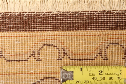 Pishavar Brown Hand Knotted 310 X 61 Area Rug 100-22591 Image 6