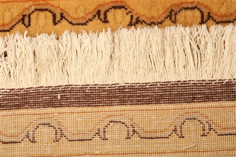 Pishavar Brown Hand Knotted 310 X 61 Area Rug 100-22591 Image 7