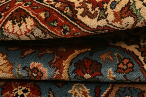 Tabriz Blue Hand Knotted 39 X 610  Area Rug 253-22596 Image 24