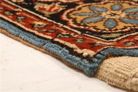 Tabriz Blue Hand Knotted 39 X 610  Area Rug 253-22596 Image 9