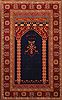 Tabriz Red Hand Knotted 37 X 55 Area Rug 100-22602 Thumb 0