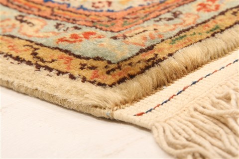 Tabriz Brown Hand Knotted 37 X 58 Area Rug 100-22603 Image 9