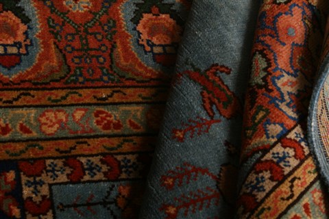 Tabriz Yellow Hand Knotted 37 X 55  Area Rug 253-22605 Image 11