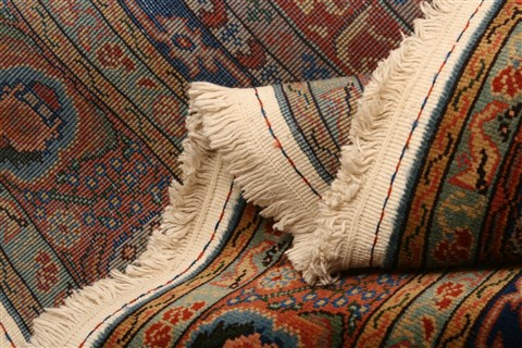 Tabriz Yellow Hand Knotted 37 X 55  Area Rug 253-22605 Image 12