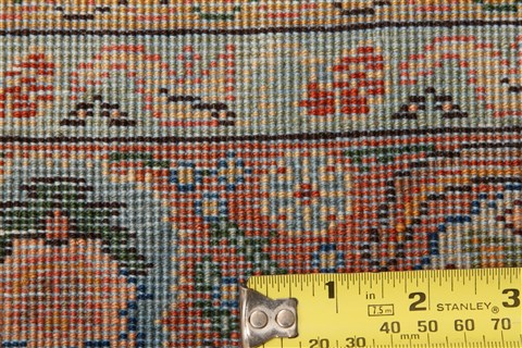 Tabriz Yellow Hand Knotted 37 X 55  Area Rug 253-22605 Image 14