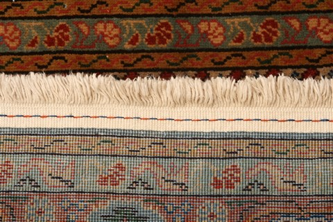 Tabriz Yellow Hand Knotted 37 X 55  Area Rug 253-22605 Image 15