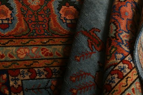 Tabriz Yellow Hand Knotted 37 X 55  Area Rug 253-22605 Image 3