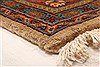 Sarouk Red Square Hand Knotted 64 X 64  Area Rug 100-22608 Thumb 10