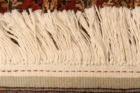 Tabriz Red Hand Knotted 42 X 58  Area Rug 253-22614 Image 17