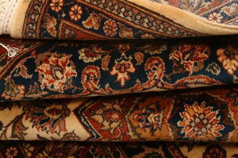 Tabriz Red Hand Knotted 42 X 58  Area Rug 253-22614 Image 7