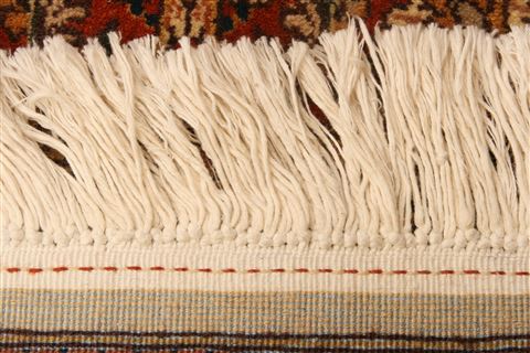 Tabriz Red Hand Knotted 42 X 58  Area Rug 253-22614 Image 8