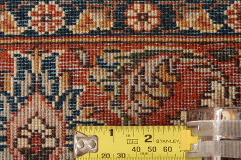 Tabriz Red Hand Knotted 42 X 58  Area Rug 253-22614 Image 9