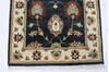 Ziegler Black Runner Hand Knotted 26 X 102  Area Rug 250-22618 Thumb 9
