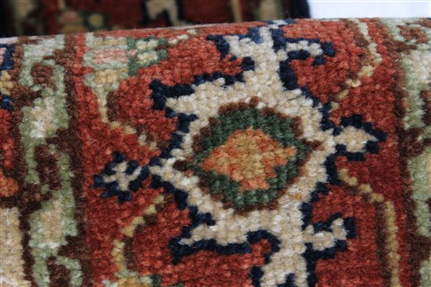 Serapi Blue Runner Hand Knotted 27 X 99 Area Rug 250-22619 Image 8