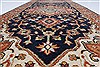 Serapi Blue Runner Hand Knotted 27 X 99  Area Rug 250-22619 Thumb 12