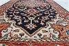 Serapi Blue Runner Hand Knotted 27 X 99 Area Rug 250-22619 Thumb 13