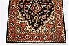 Serapi Blue Runner Hand Knotted 27 X 99  Area Rug 250-22619 Thumb 4