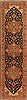 Serapi Blue Runner Hand Knotted 27 X 99 Area Rug 250-22619 Thumb 0