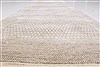 Modern Beige Runner Hand Knotted 26 X 910  Area Rug 250-22621 Thumb 3