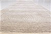 Modern Beige Runner Hand Knotted 26 X 910 Area Rug 250-22621 Thumb 3