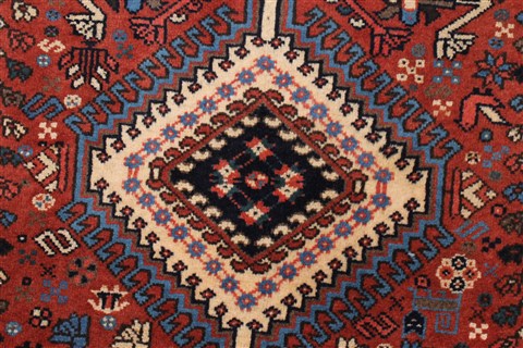 Yalameh Red Runner Hand Knotted 28 X 99 Area Rug 250-22630 Image 12
