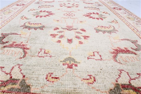 Chobi Green Runner Hand Knotted 29 X 105 Area Rug 250-22634 Image 3
