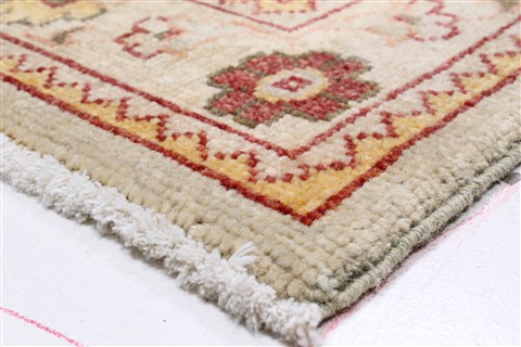 Chobi Green Runner Hand Knotted 29 X 105 Area Rug 250-22634 Image 7
