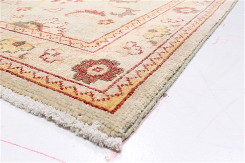 Chobi Green Runner Hand Knotted 29 X 105 Area Rug 250-22634 Image 8