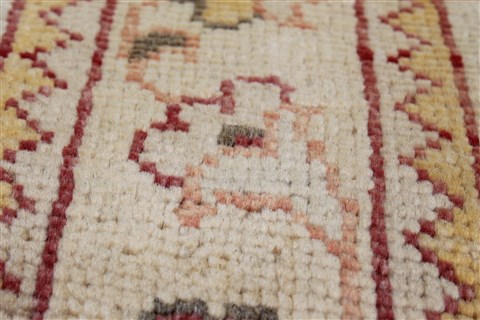 Chobi Green Runner Hand Knotted 29 X 105 Area Rug 250-22634 Image 9