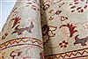 Chobi Green Runner Hand Knotted 29 X 105 Area Rug 250-22634 Thumb 12