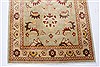 Chobi Green Runner Hand Knotted 29 X 105  Area Rug 250-22634 Thumb 6