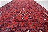 Bokhara Red Runner Hand Knotted 25 X 98  Area Rug 250-22636 Thumb 13
