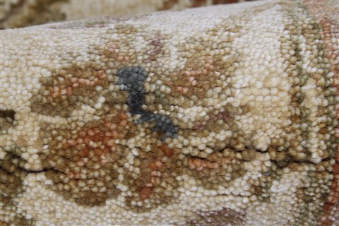 Chobi Beige Runner Hand Knotted 28 X 98 Area Rug 250-22638 Image 10