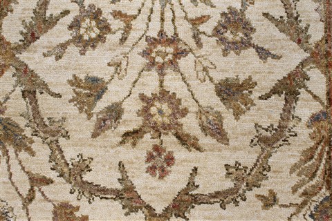 Chobi Beige Runner Hand Knotted 28 X 98 Area Rug 250-22638 Image 5